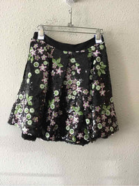 Essential Antwerp Black Multi Size S Skirt