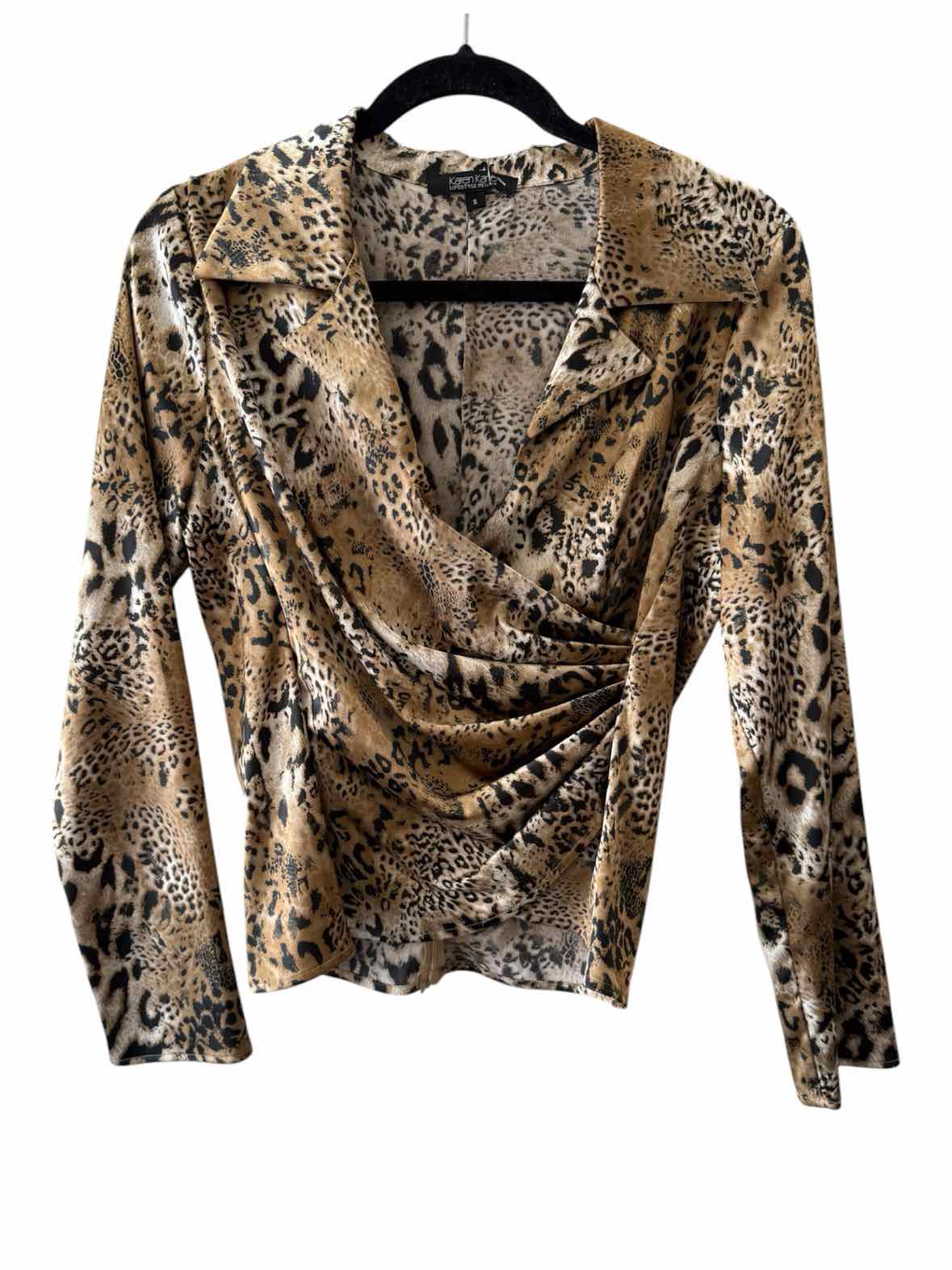 Karen Kane Brown and black Size S Shirt