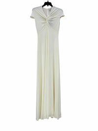 Halston White Size 4 Dress