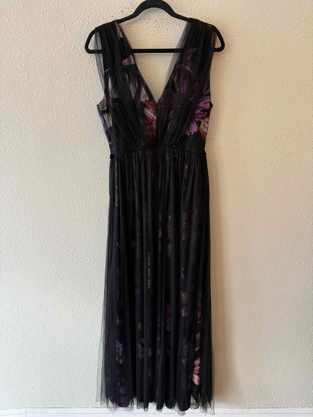 Chiara Boni black and multi Size 48 Dress