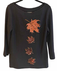 Steve Fabrikant black and bronze Size M Sweater