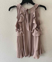 Alice & Trixie Taupe Size S Shirt