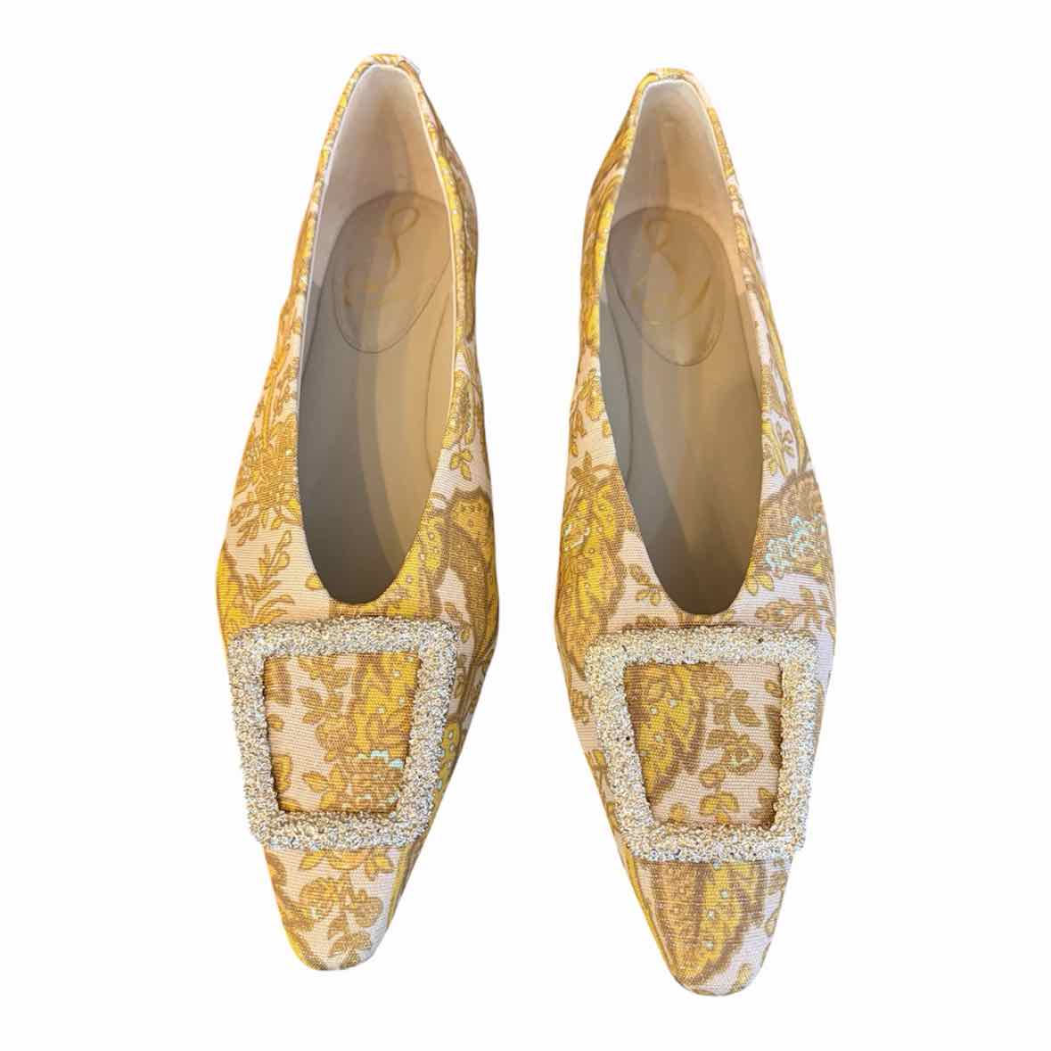 Sam Edelman Yellow Multi Size 9.5 Shoes