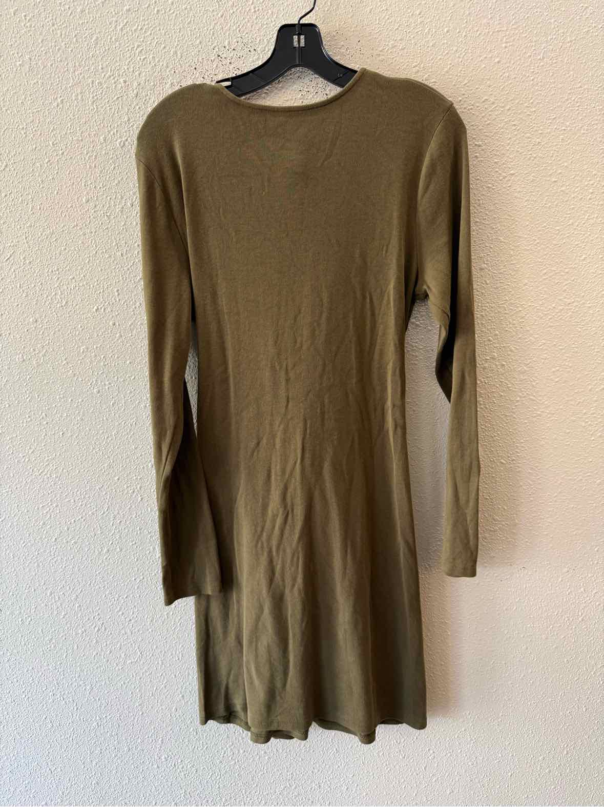 Daily Practice by Anthropologie Olive Green Size XL Dress