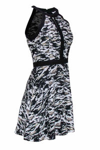 Parker Black Multi Size M Dress