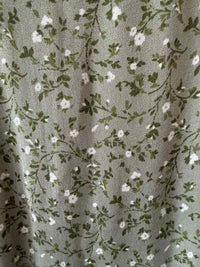 Reformation Sage Green and White Size 4 Dress