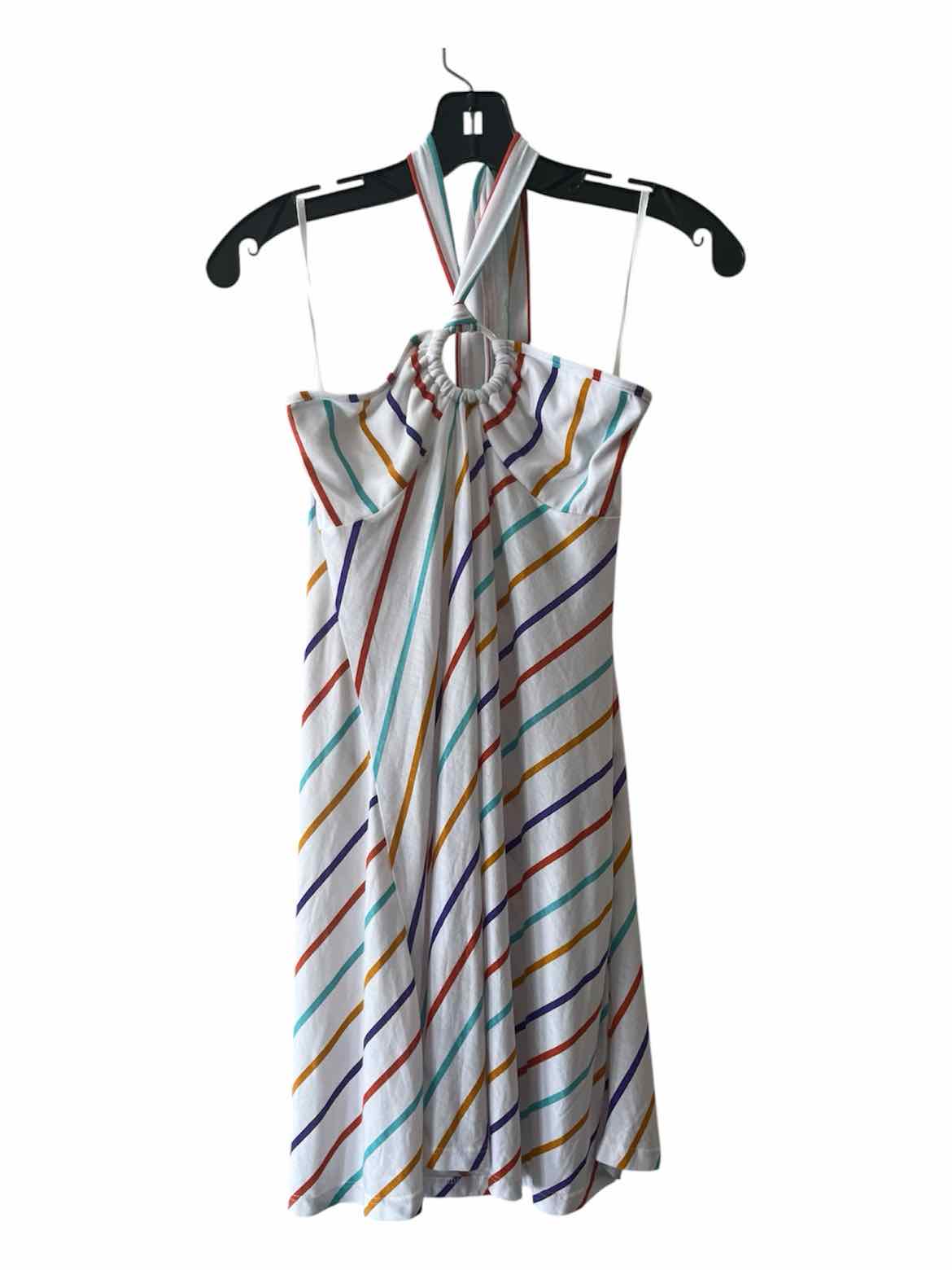 Vixen White Multi Size M Dress