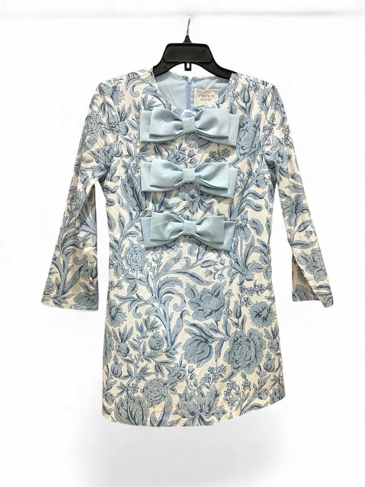 Blue and White Size S Dress