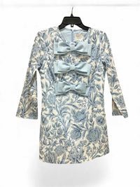 Blue and White Size S Dress
