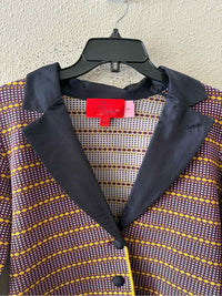 Z Spoke purple and yellow Size M Blazer