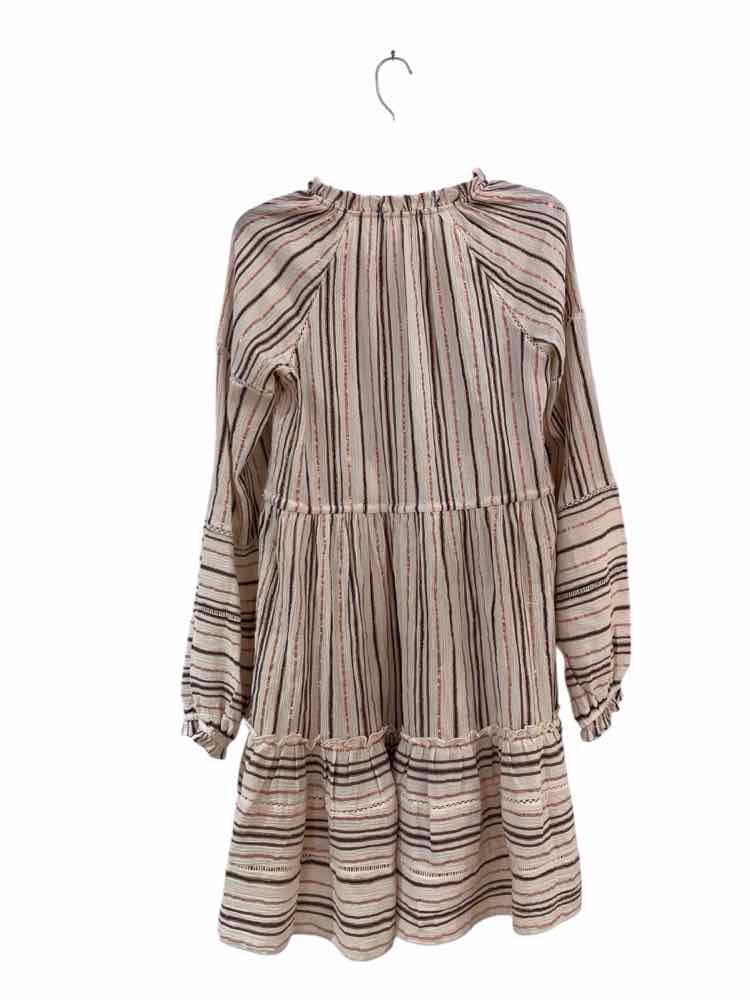 Veronica Beard Cream Multi Size S Dress