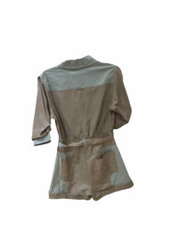 Jonathan Simkhai Beige & Sage Green Size 4 Jumpsuit
