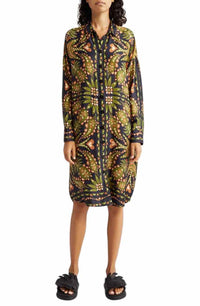 farm rio green & black Size XS Dress