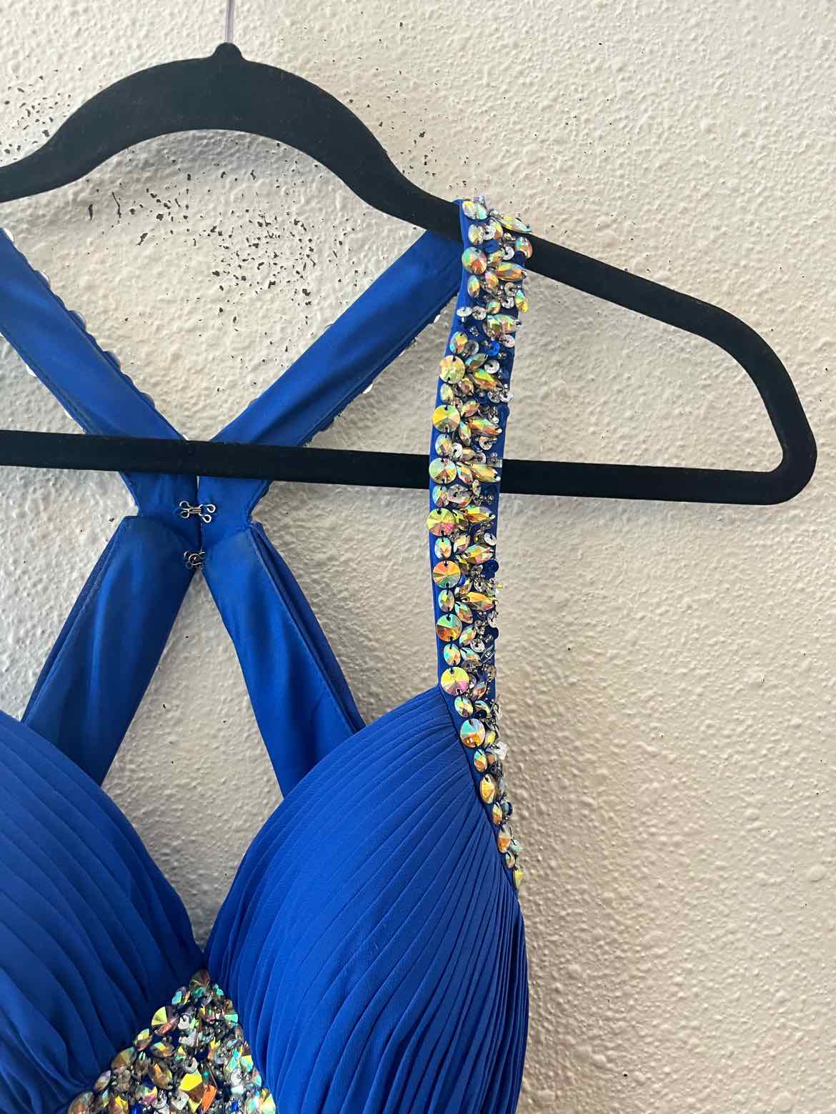 Faviana Blue Size 0 Gown/Evening Wear