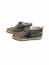 Golden Goose green and tan Size 37 Shoes