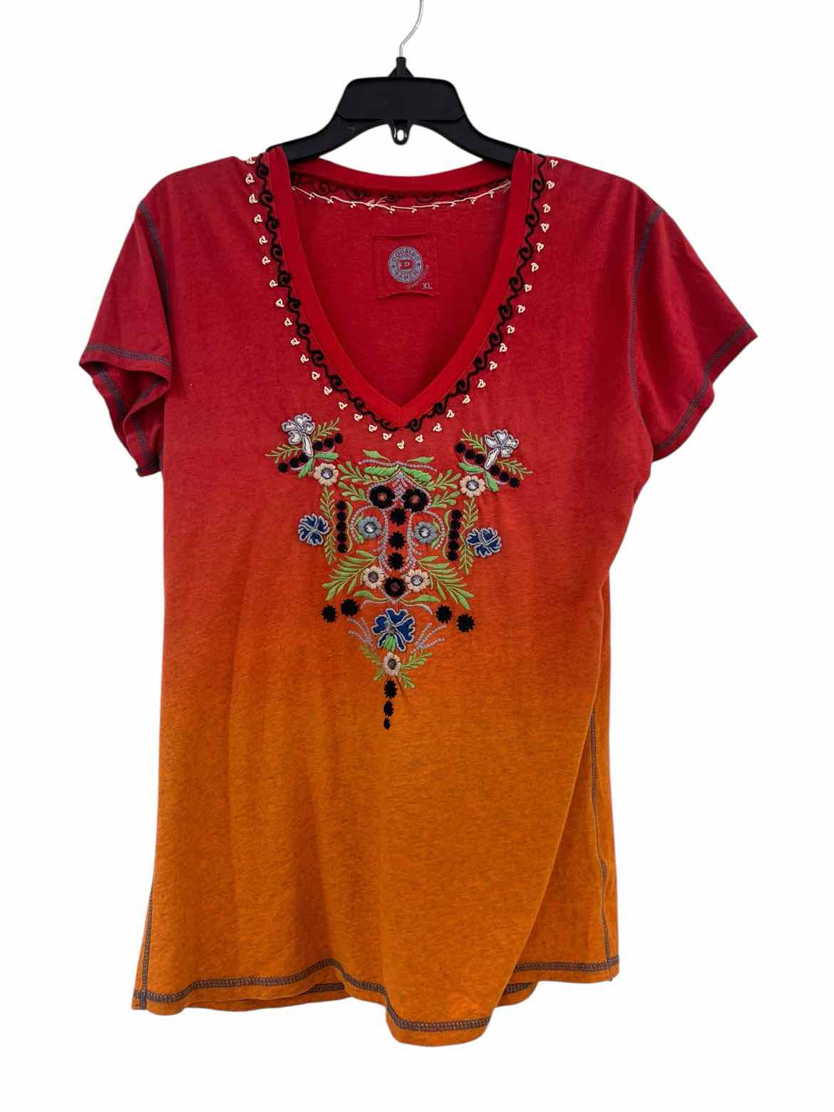 Double D Ranch Red Size XL Shirt