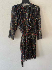 Madewell Black Multi Size M Dress