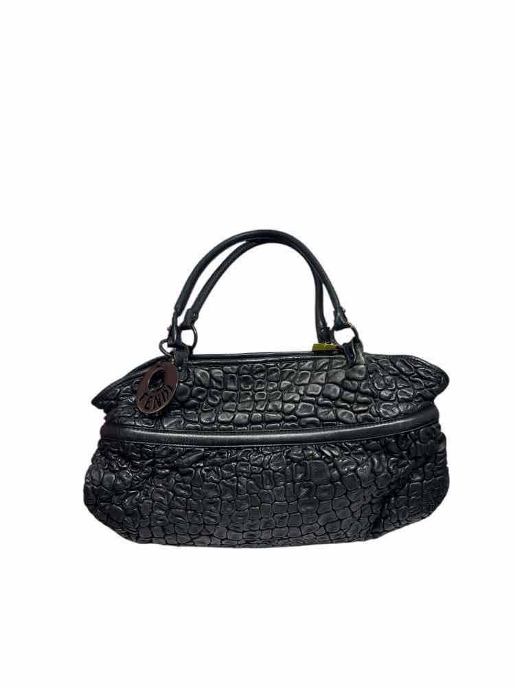 Fendi Chef Shopper Tote Black Handbag