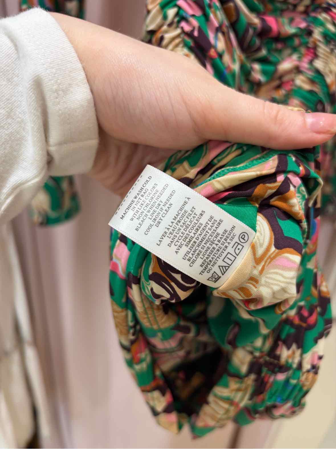 A.L.C. Green multi Size S Dress