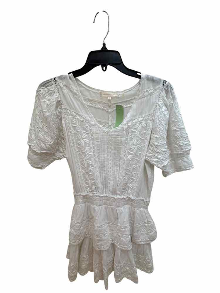 Love Shack Fancy White Size XS Dress