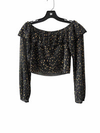 Sans Souci Black and Gold Size S Shirt