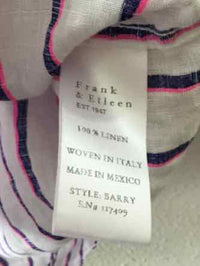 Frank & Eileen White Multi Size XL Shirt