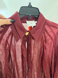 Aje. Burgandy Size AU8/US4 Shirt