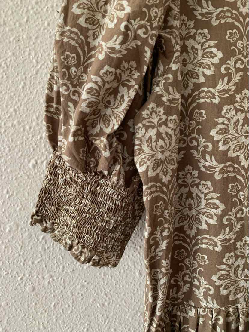 Hyacinth House Green and White Size L Dress