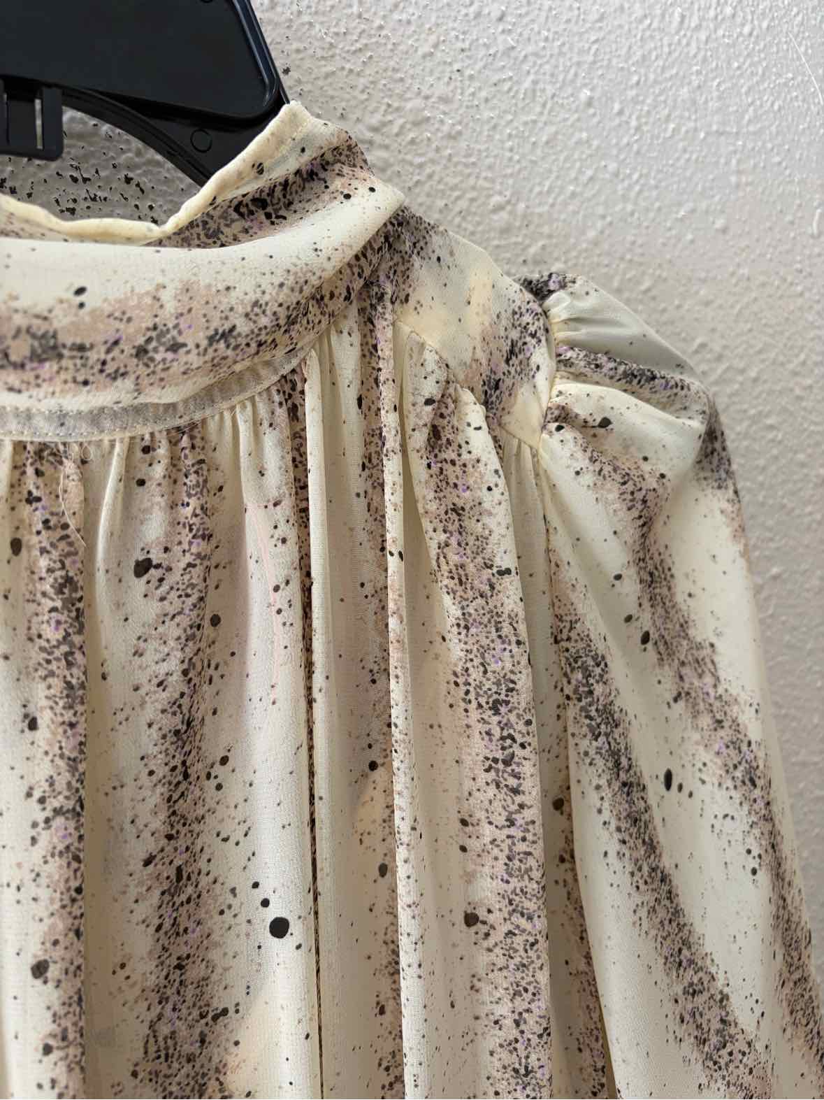 Entro Cream Multi Size S Dress