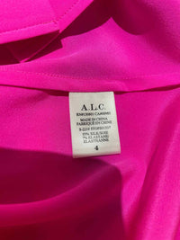 ALC Atlast Classics Hot Pink Size 4 Shirt
