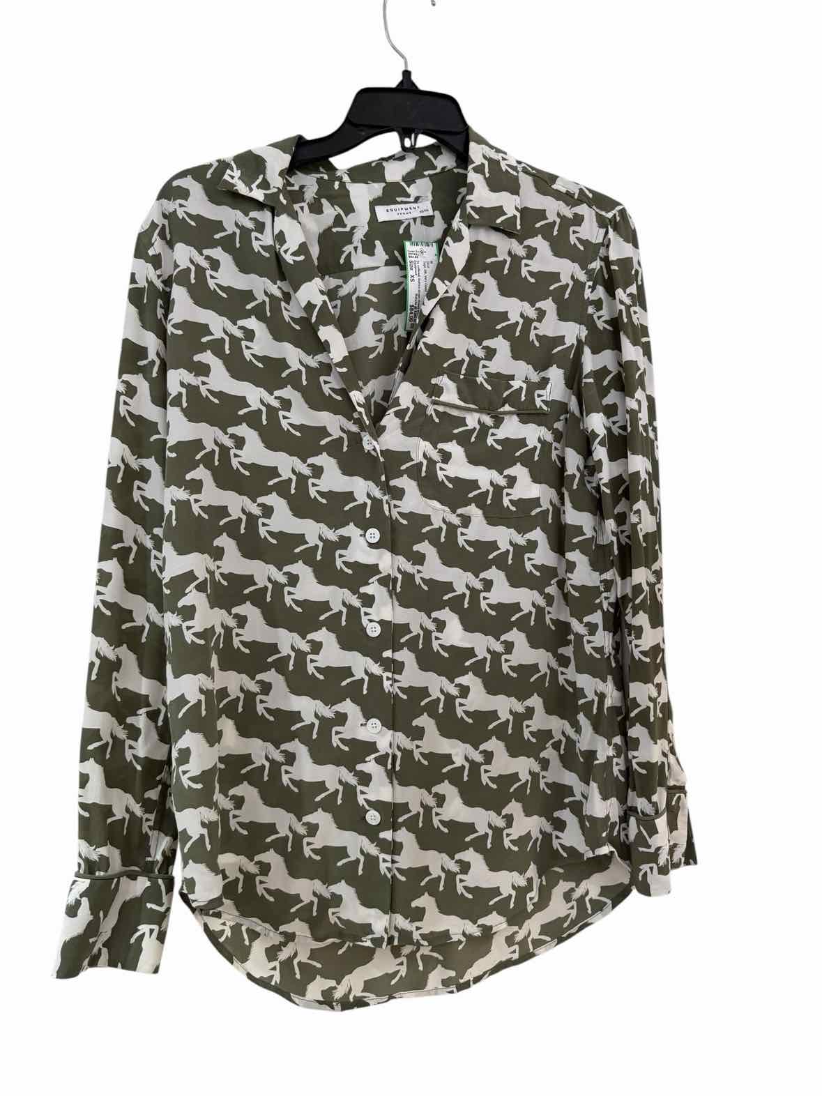 Equipment Sage Size XS Shirt