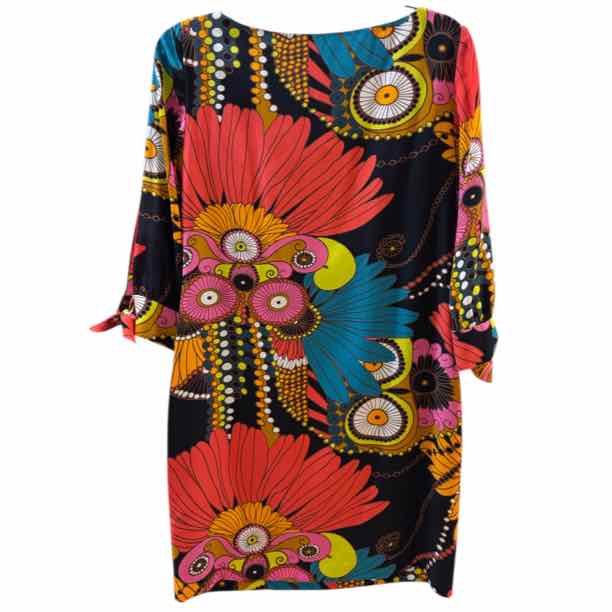 Trina Turk Black Multi Size No Label Shirt