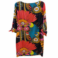 Trina Turk Black Multi Size No Label Shirt