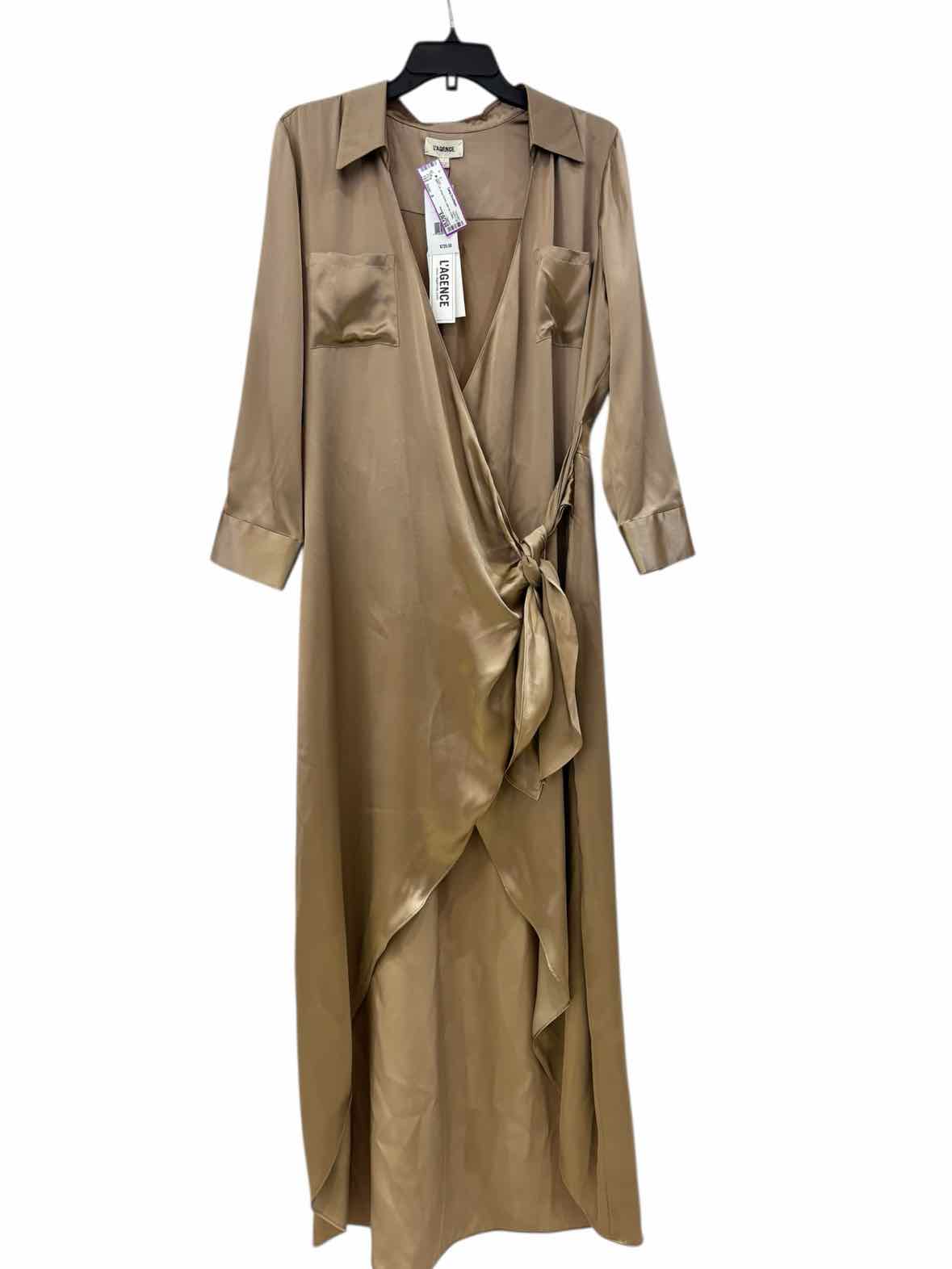 L'Agence Gold Size 8 Dress