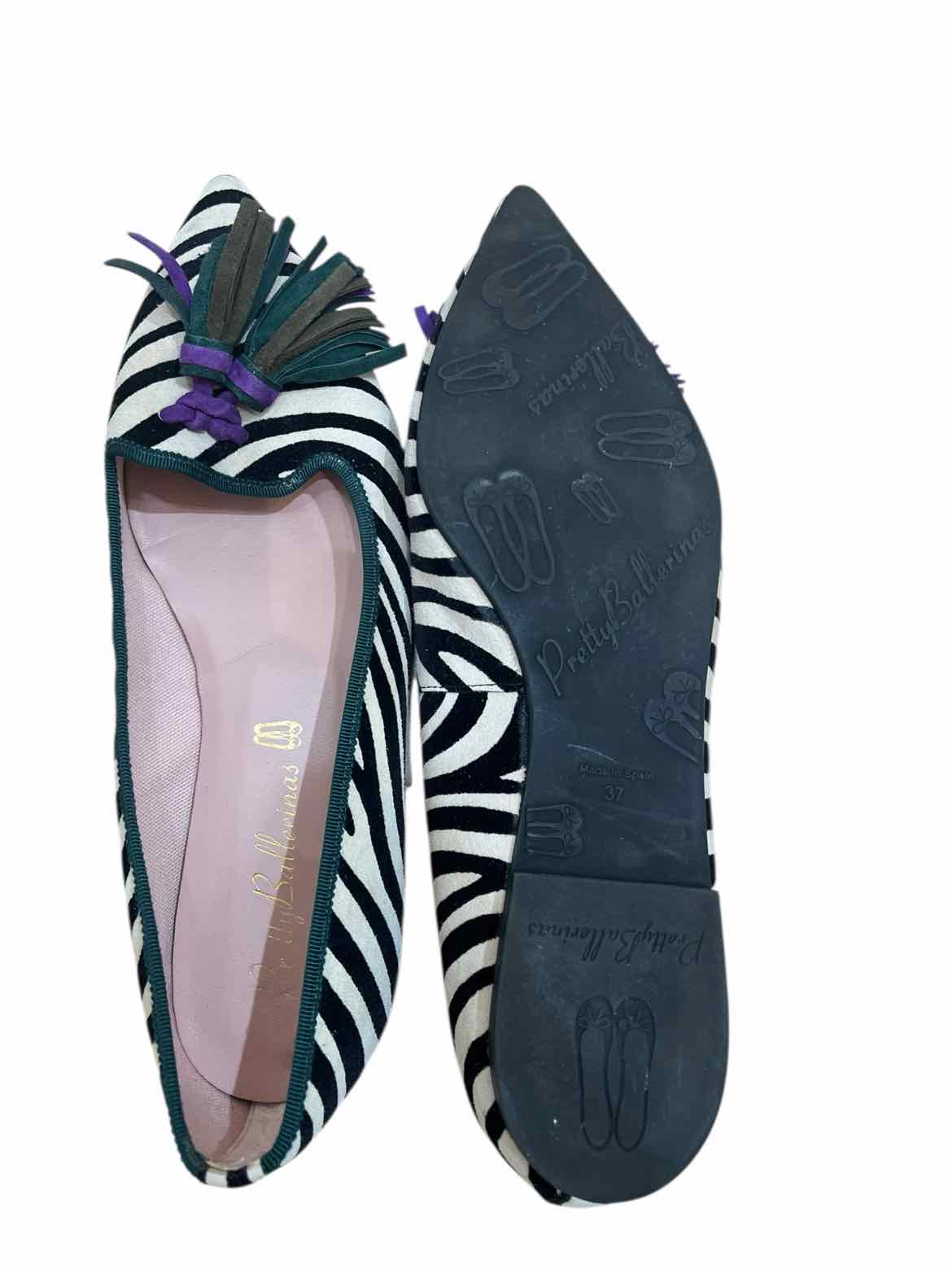 Pretty Ballerinas Zebra Size 37 Shoes