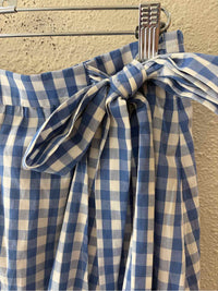 J Crew Factory Blue and White Size S Skirt