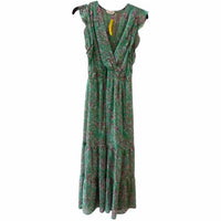 Y Coo Paris Green multi Size XS Dress