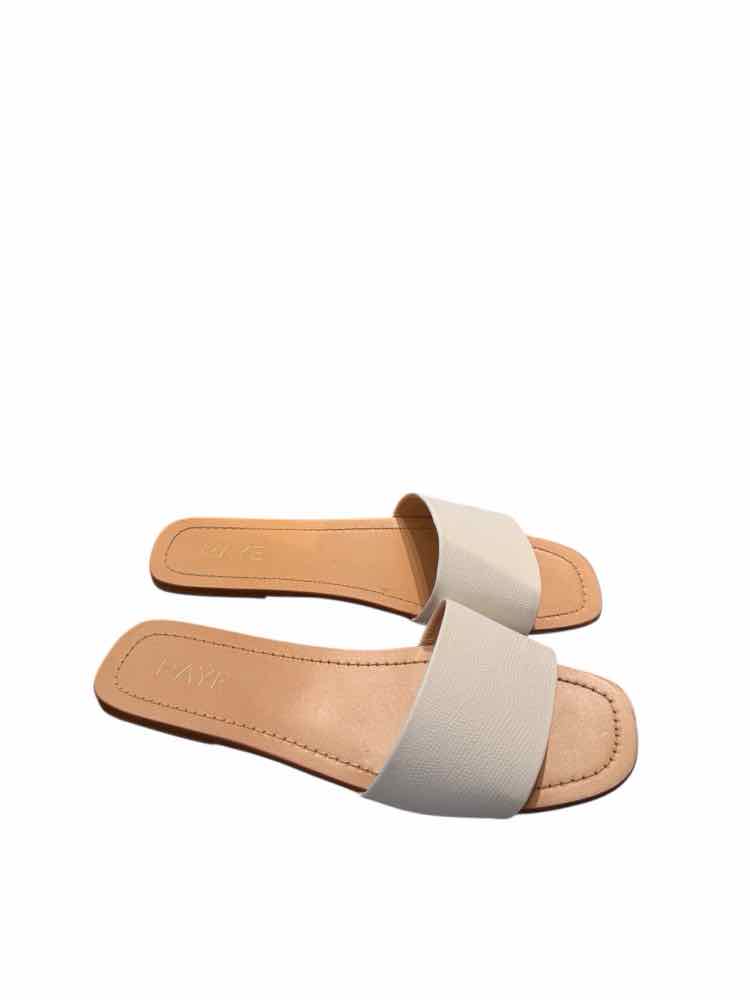 Raye White and Brown Size 8.5 Shoes