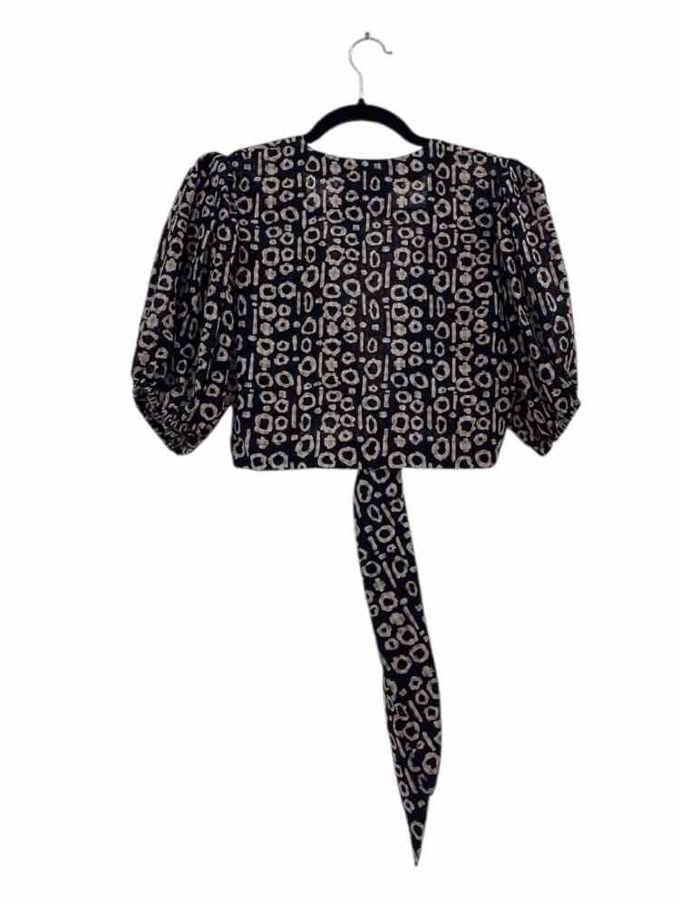 Alexis black and beige Size XS Blouse
