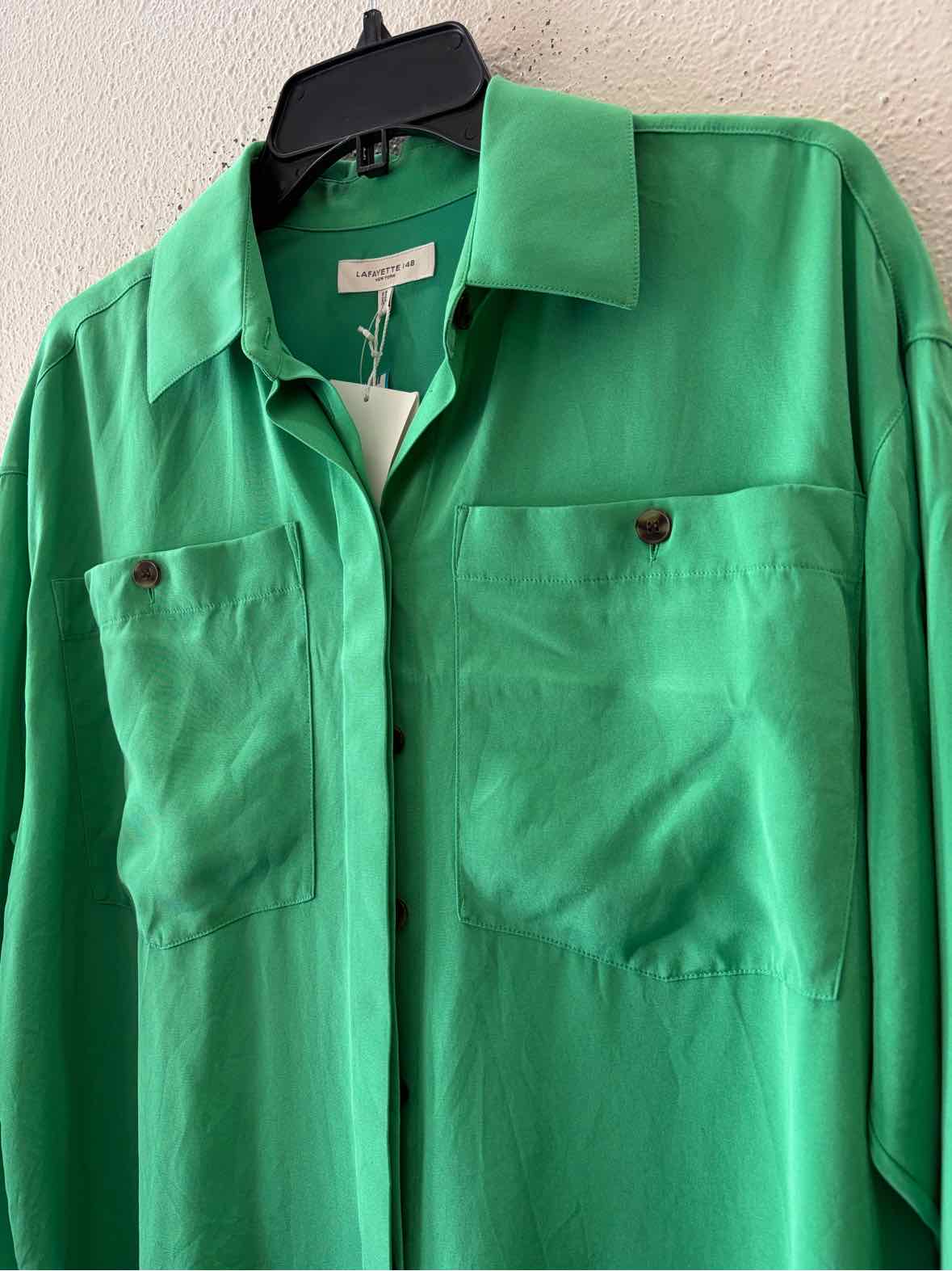 Lafayette 148 Garden Green Size XS/S Shirt