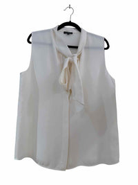Lafayette 148 Ivory Size L Shirt