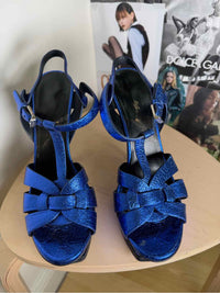 Saint Laurent Royal Blue Size 38.5 Shoes