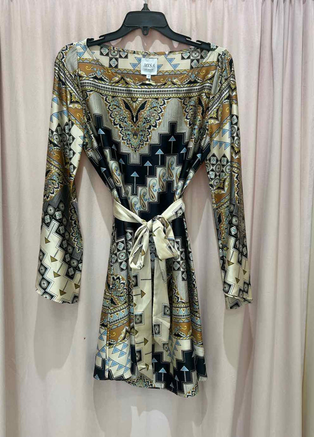 Misa tan multi Size S Dress