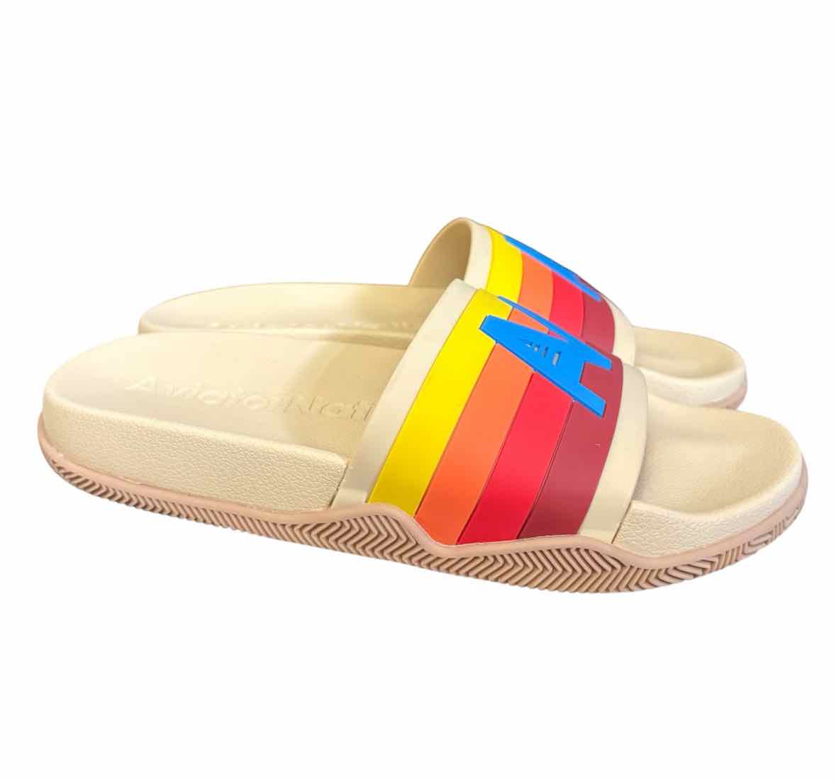 AviatorNation Cream Multi Size 7 Shoes