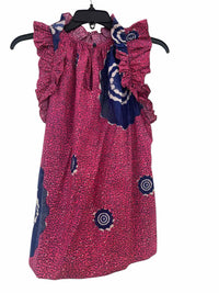 ULLA JOHNSON Pink and blue Size 4 Shirt