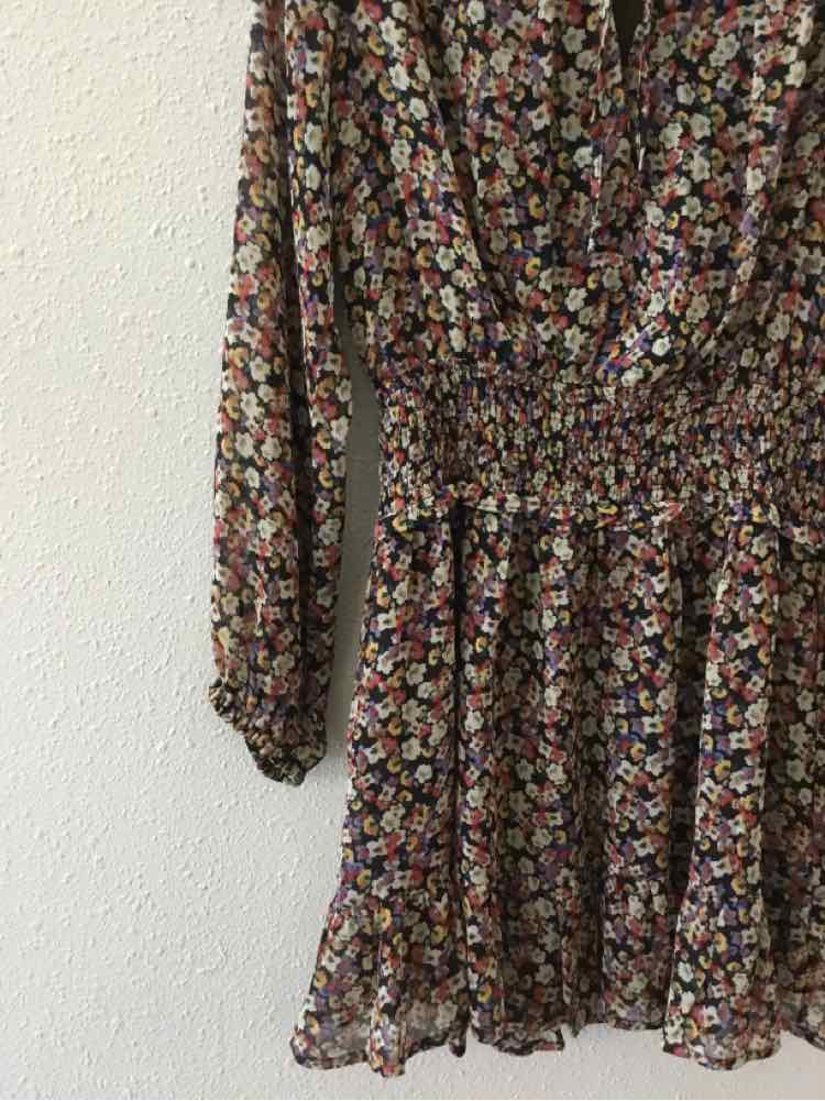 Vici Black Multi Size S Dress