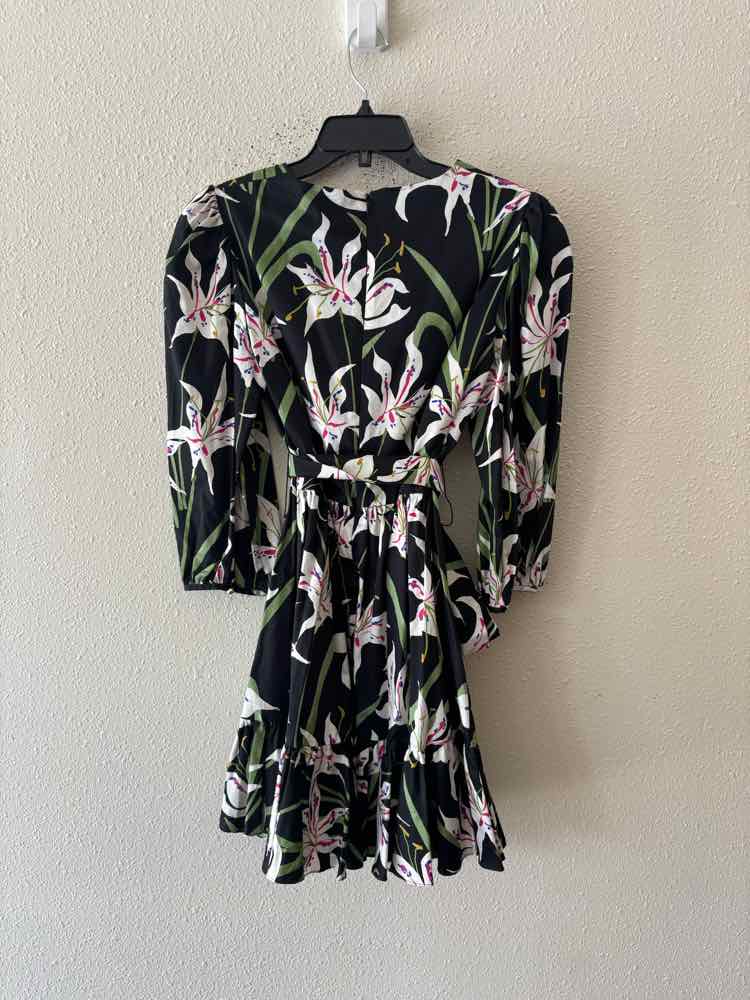 Borgo De Nor Black Multi Size 8 Dress
