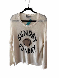 Wooden Ships White and black Size S/M Sweater