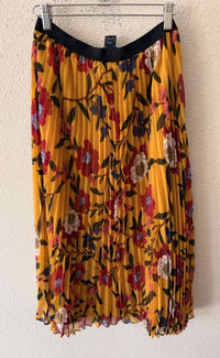 French Connection Mustard multi Size 2 Skirt
