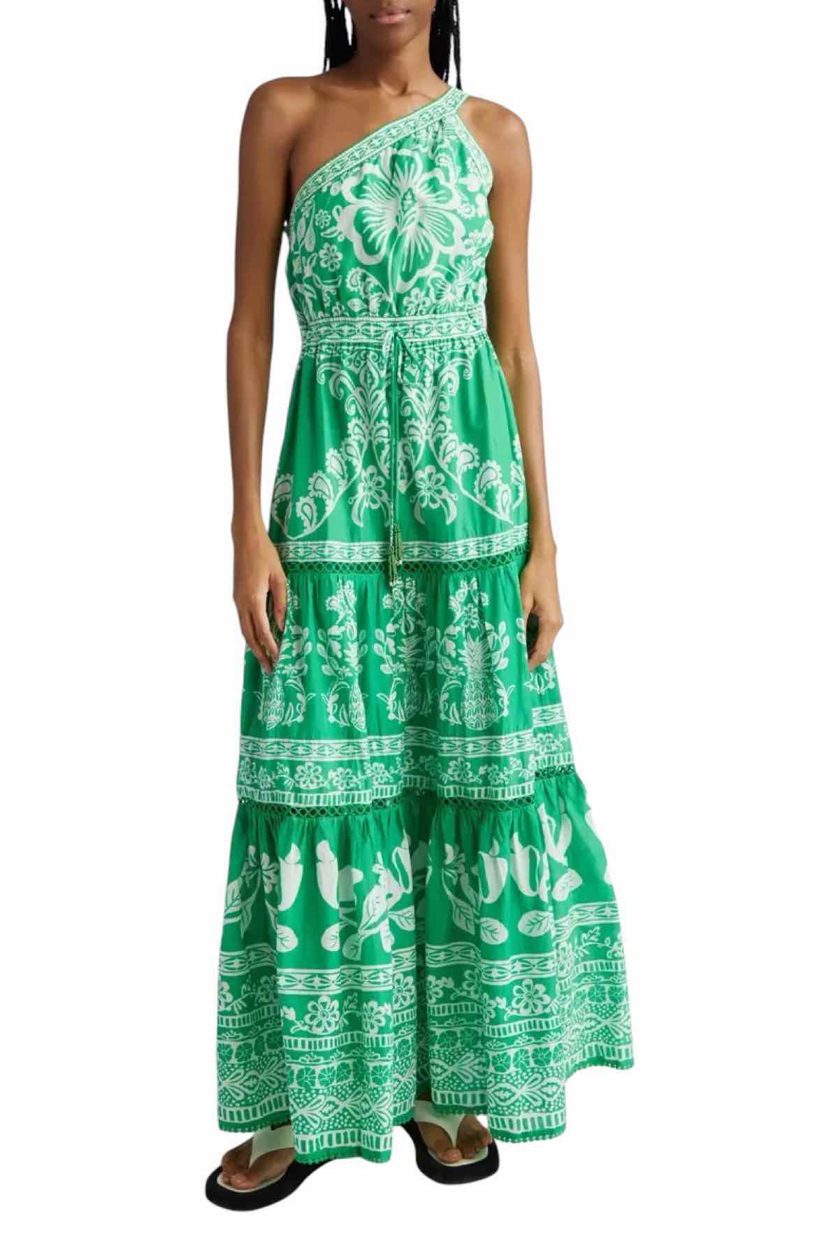 farm rio Green and White Size M Dress